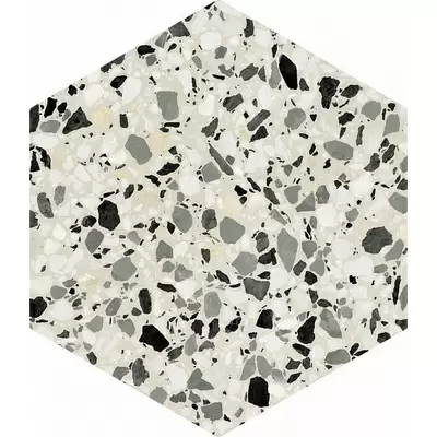 DNA Tiles Terrazzo Grey 32x36.8