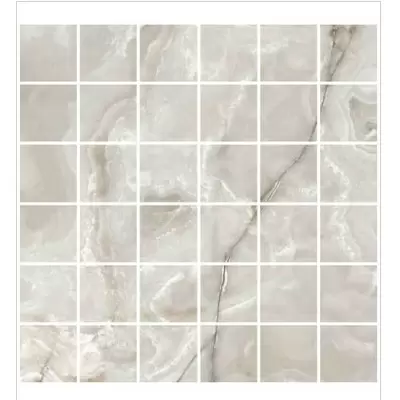 Casa Dolce Casa Onyx&amp;More 767644 Silver Onyx Glo Mos 5x5 30x30