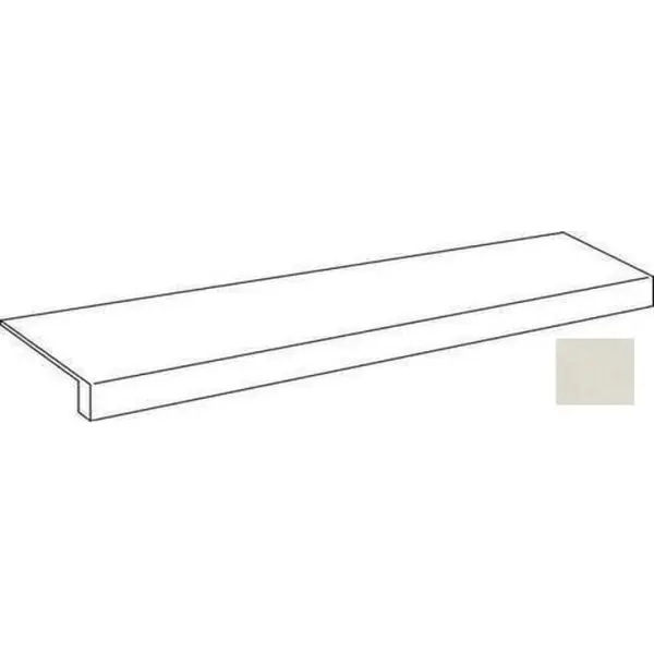 Atlas Concorde Russia Rinascente Resin 620070002735 White Scalino Frontale 33x120