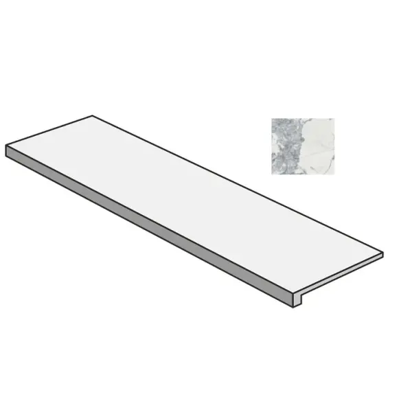 Impronta italgraniti Charm Experience CH04GT3 Invisible Grey Gradone Toro Lappato 33x120
