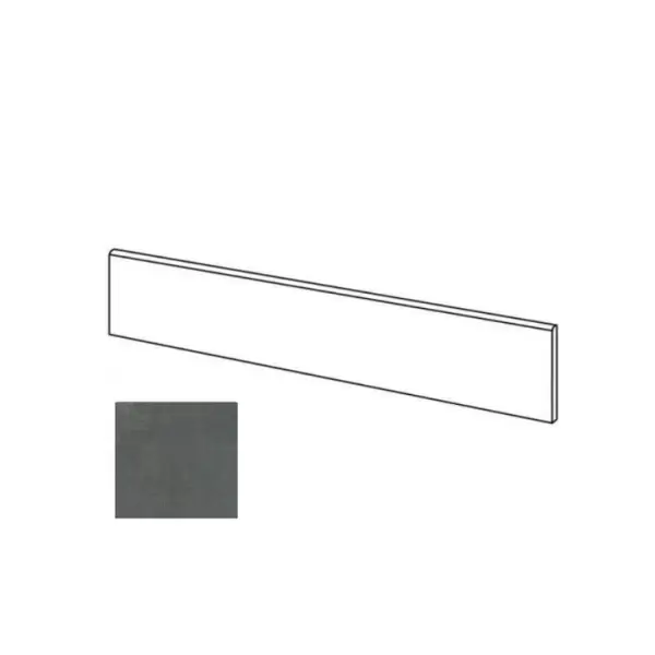 Impronta italgraniti I Cementi FL0776 Battiscopa Dark 7x60