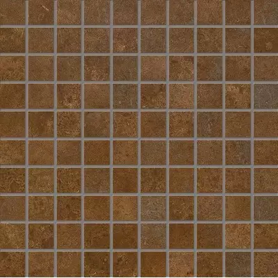 Provenza Vulcanika EFW7 Mosaico 3x3 Raku Ruggine 30x30