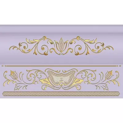 Ceramique Imperiale Сетка кобальтовая 13-01-1-25-43-57-688-0 Сиреневый объемный 15x25