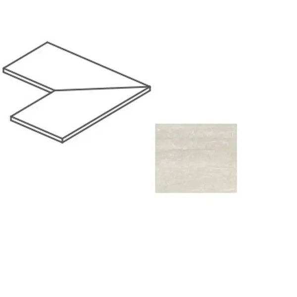 Impronta italgraniti Dorset DR03AE6R Bianco Angolare Esterno con Toro 30x60