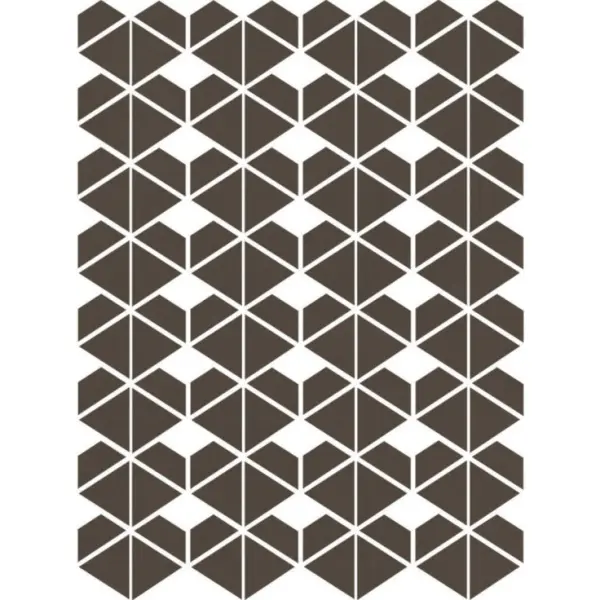 Living Ceramics Cava LV11921 Brown D 22,8x27,1 - керамическая плитка и керамогранит