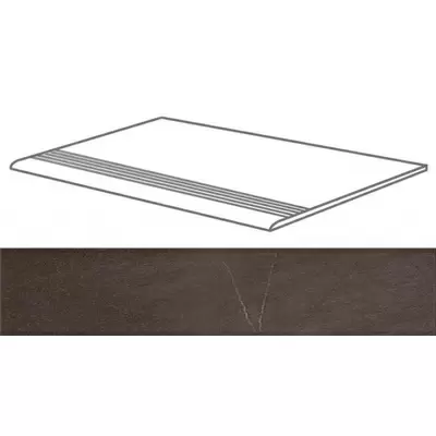Casalgrande Padana Meteor 7798549 Gradino Brown Nat. 30x60