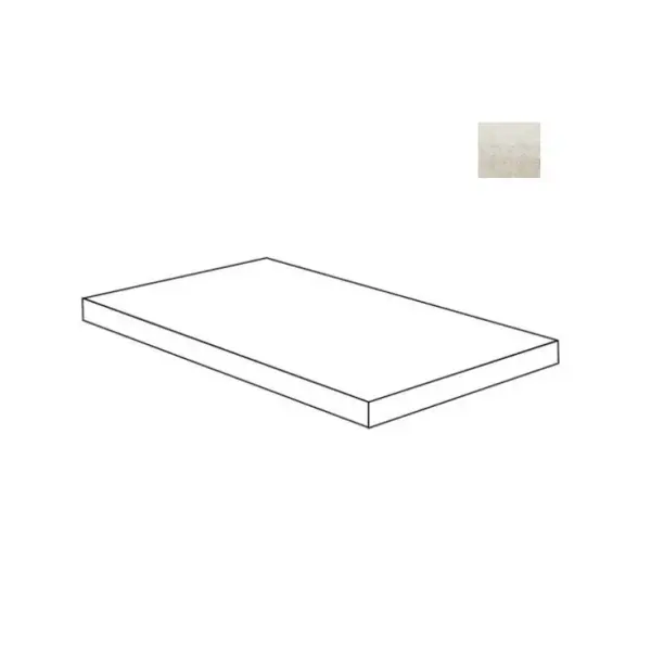 Ceramica Fioranese Montpellier MP1GADR Angolare Dx Talco Naturale 30,2x60,4 - керамическая плитка и керамогранит