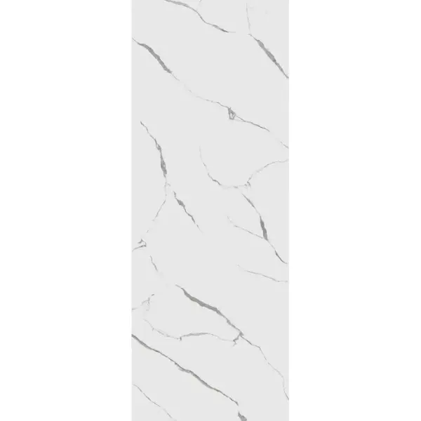 Kerama Marazzi Статуарио SL1232G0031R6 Белый Обрезной 6mm 119,5x320 - керамическая плитка и керамогранит