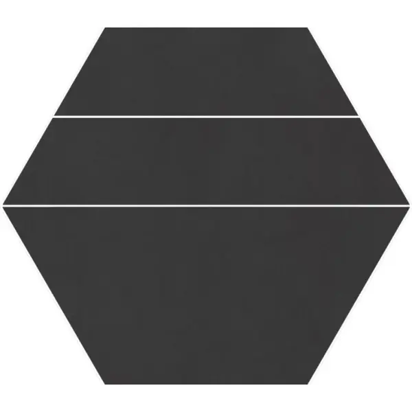 Living Ceramics Cava LV11947 Black Pattern 3 13C 13x15 - керамическая плитка и керамогранит