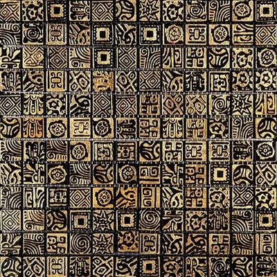Skalini Ethniс ETH-3 Золотая 30x30