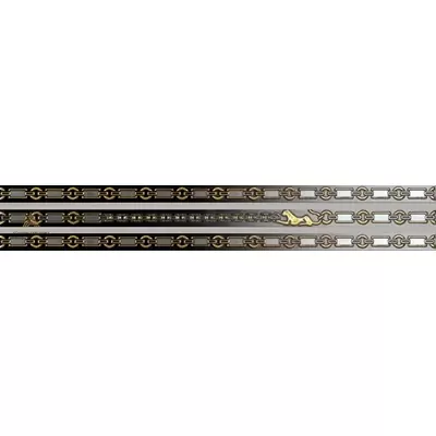Emil ceramica Luxury Instinct L970H9G List Nero L 2.5x60