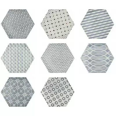 Vallelunga Hextie ETD0050 Decoro 8 Random Patterns 34.5x40