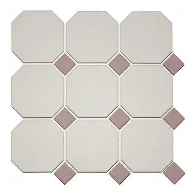 TopCer Field Material 4416OCT19 White Pink 30x30