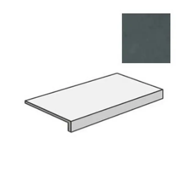 Cerim Ceramiche Easy Life 781386 Blue Corn Matte Gradone 33x120