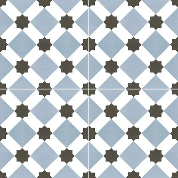 Niceker Chic Howard Blue 45x45
