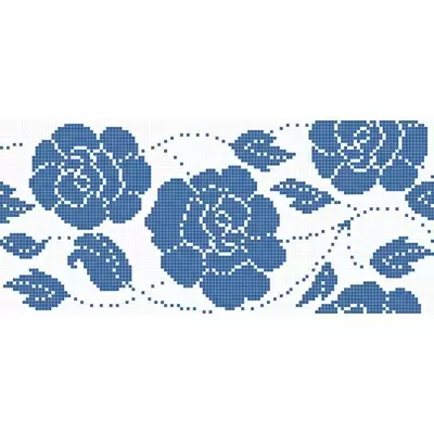 Bisazza Decori 20 06001306VL Zante Bianco 129.4x291.2
