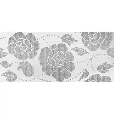 Bisazza Decori 20 06001323VL Winter Flowers Oro Bianco 129.1x290.5