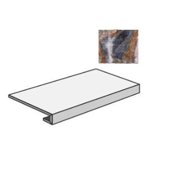 Sant Agostino Star CSAGRSMI12 Gradone Indigo 33x120