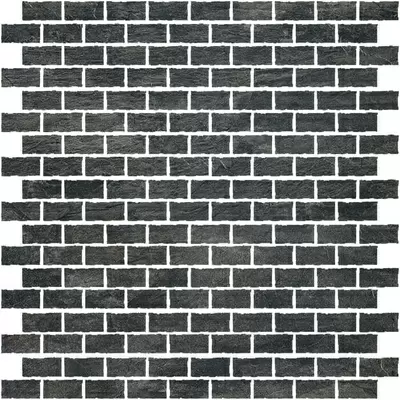 Rex Ceramiche Ardoise 747815 Noir Mosaico H 30x30