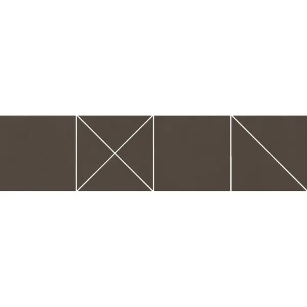 Living Ceramics Cava LV11959 Brown Pattern 3 7C 7,5x30 - керамическая плитка и керамогранит