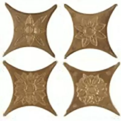 Azulev Octogonales Estrella Charme Bronce 6.7x6.7