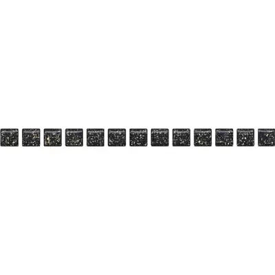 Kerama Marazzi карандаши POF004 Бисер Черный Золото 20x1.4