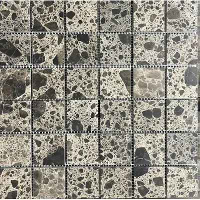 Pixel mosaic Каменная PIX801 Dark Emperador 4.8 30,5x30,5