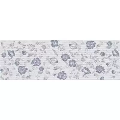 Ceramicas Myr Niza Flores Azul 20x60