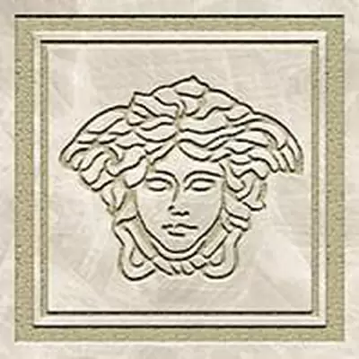 Versace Meteorite 47302 Firma Medusa Lappato Bianco/Oro 9,8x9,8
