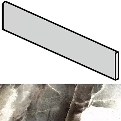 Rex Ceramiche Alabastri Di Rex 745421 Fume Battiscopa 4.6x60