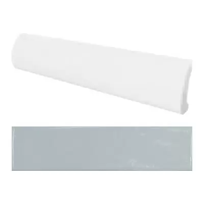 Equipe Cottage 23126 Pencil Bullnose Ash Blue 3x15