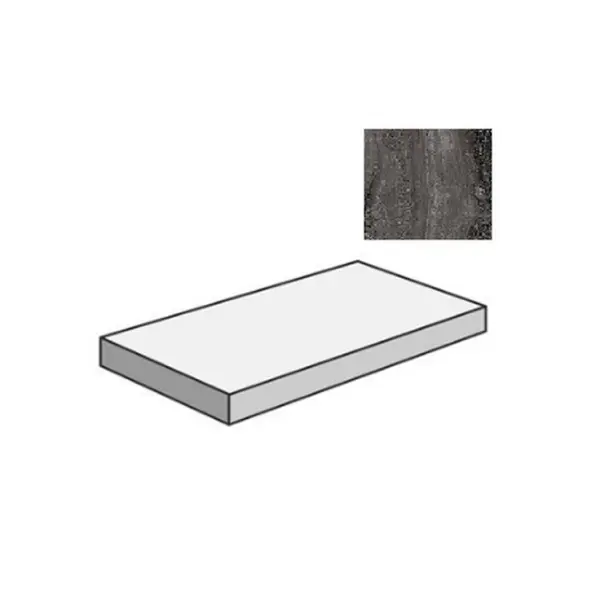 Sant Agostino Via Appia CSAGDVCD12 Gradone Angolare Dx Vein Cut Dark 33x120