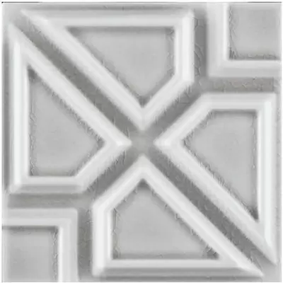 Ceramiche Grazia Formelle MILA5 Milano Argento Craquele 13x13