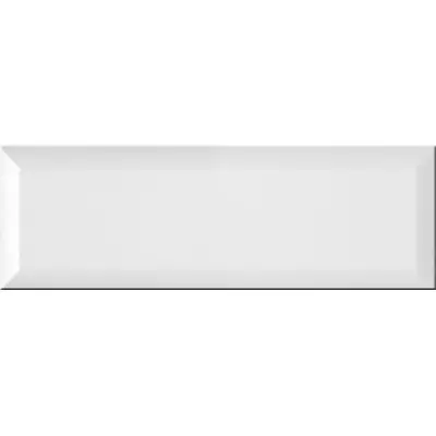 Monopole Ceramica Fresh Brillo Bisel Blanco 10x30