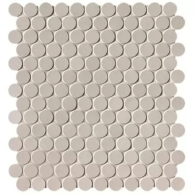 Fap Ceramiche Milano &amp; Floor fNSU Beige Round Mos.Matt 29.5x32.5