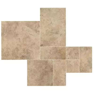 Atlas Concorde Aix A04Y Beige Kit Multiformato Tumbled 75x75,5