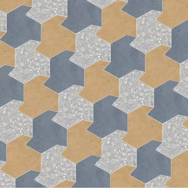 Cerim Ceramiche Match Up 772836 Shapes Earl Grey Cinnamon Blueberry Comfort 48,28x49,99