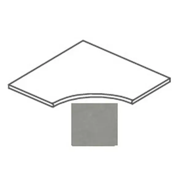 Impronta italgraniti I Cementi FL06AP6R Grey Angolare Curvilineo Toro 20mm 60x60
