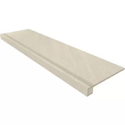 Estima Gabbro GB01 White + Подступенок (14,5x120) 33x120