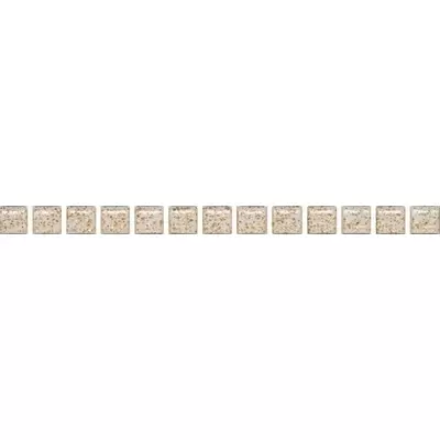 Kerama Marazzi Бордюры "Карандаш" POF002 Бисер Белый Золото 20x1.4