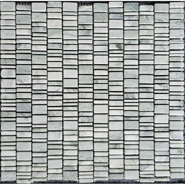 Pixel mosaic Каменная PIX 316 Jet Green Матовая 6mm 31x30,7