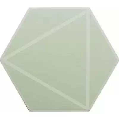 DNA Tiles Fancy 127020 Lines Mint 20x23