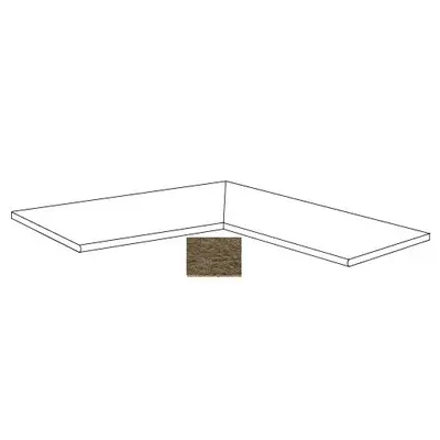 Sichenia Silvis 184375 Noce Gradino Toro Interno Dx-Sx 40x120