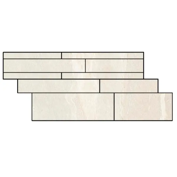 Cerim Ceramiche WoodSlate Life 776746 Muretto Sfalsato 3D Cotton 30x60