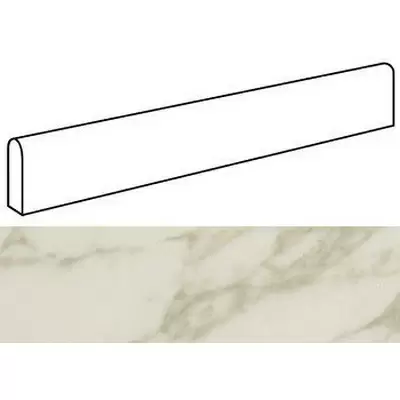 Atlas Concorde Marvel Edge AFA7 Royal Calacatta Battiscopa Matt 60x7.2