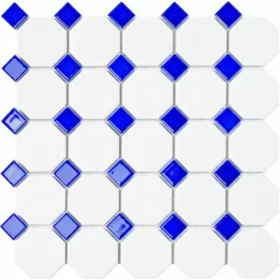 Dune Contract Mosaics Oxford Blue 29.5x29.5