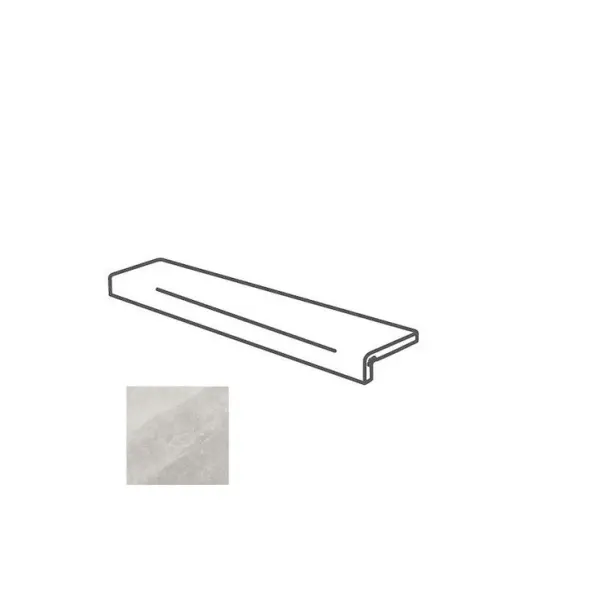 Impronta italgraniti Shale SL0195I Elemento L Incollato Moon 16,5x60
