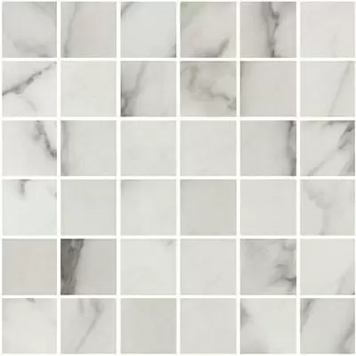 Apavisa Marble 8431940321474 Calacatta Natural Mosaic 5x5 29.75x29.75
