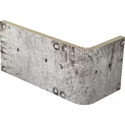 Del Conca Cor-ten Co5 Grigio Angolo Esterno 10x20