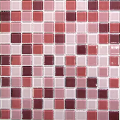 Bonaparte Мозаика стеклянная Plum mix 30x30